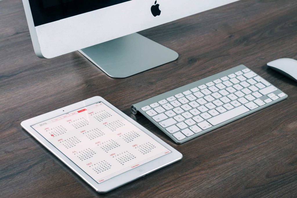 planer, tastatura i desktop
