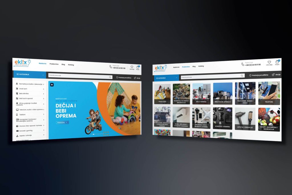eklix - custom internet prodavnica